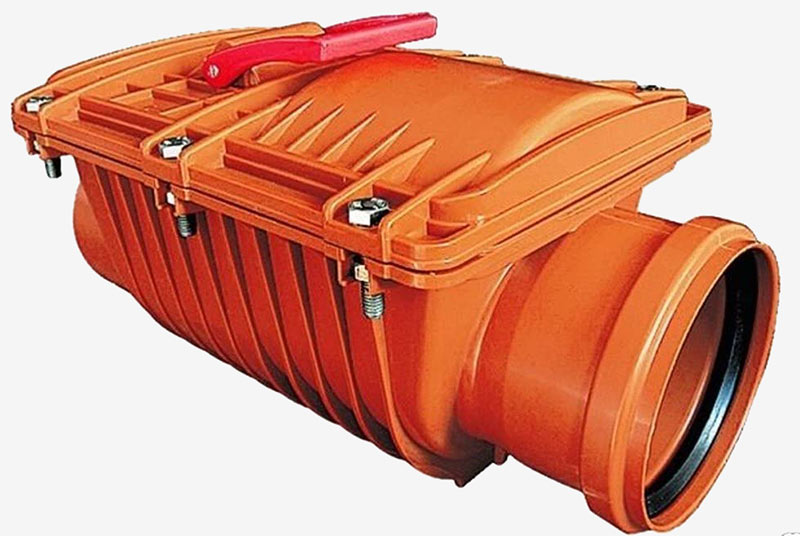 Rückstauklappe als Schutz vor Ratten